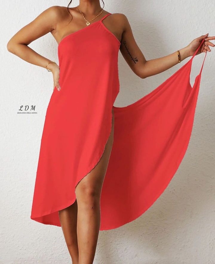 WOMEN SEXY BEACH V-NECK SLING SUMMER COVER UP WRAP DRESSES