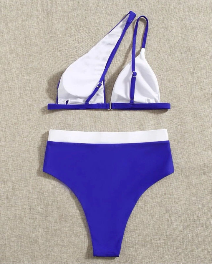 ONE SHOULDER BIKINI SWIMSUIT