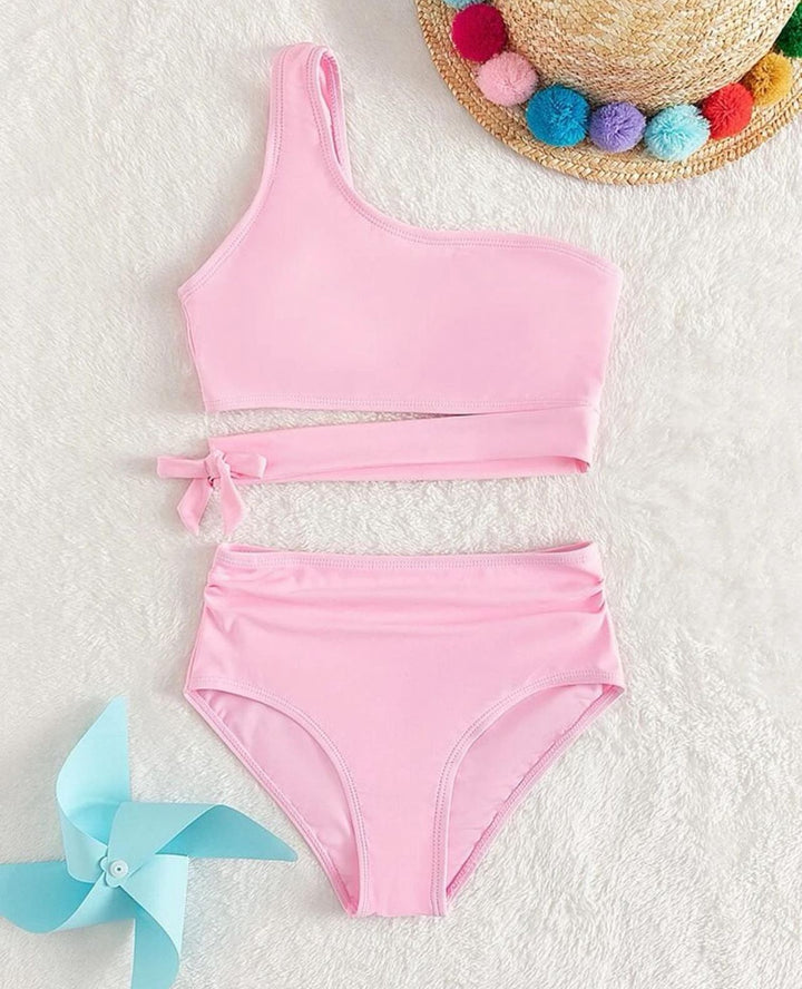 ONE SHOULDER BIKINI SWIMSUIT