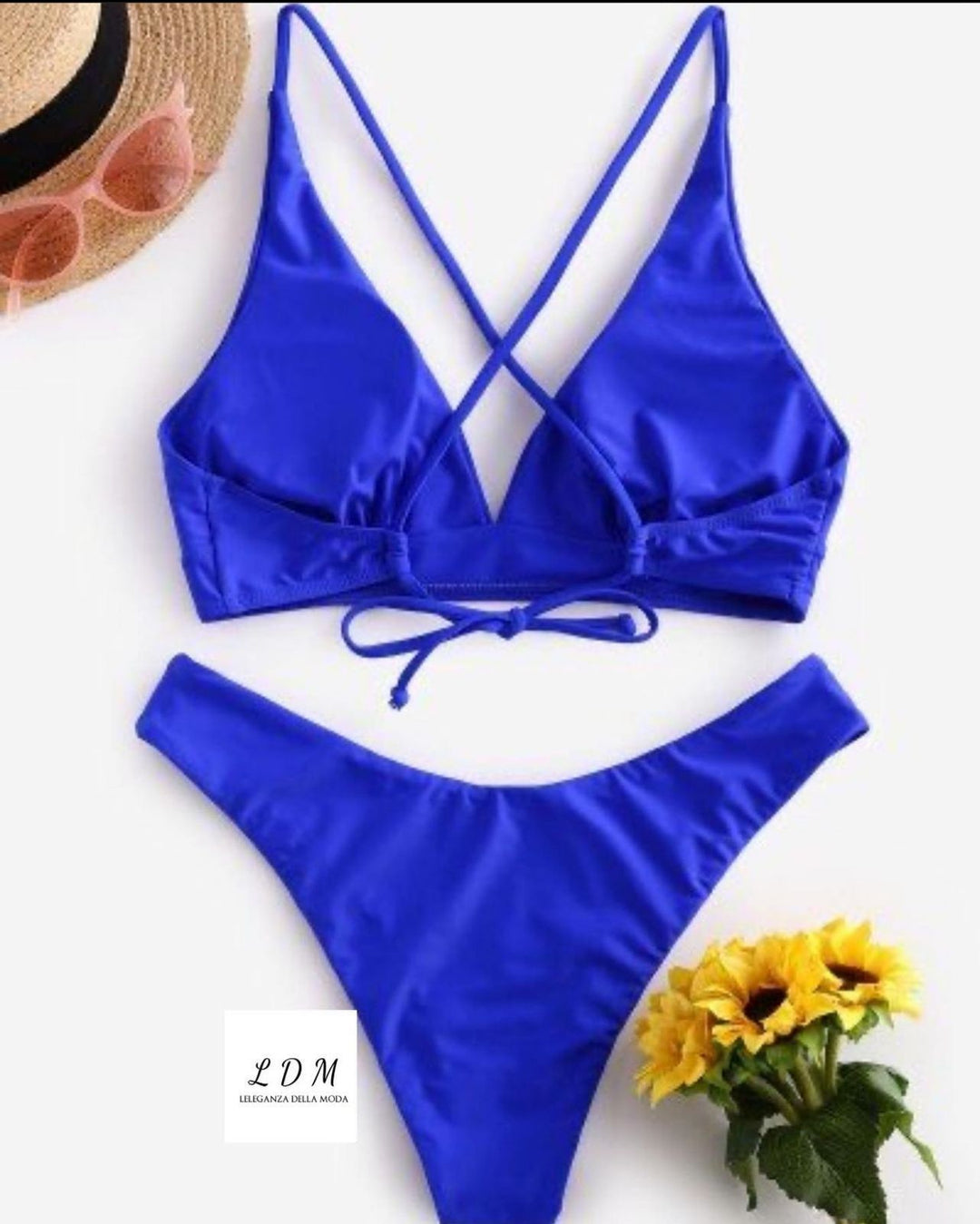 Halter Neck Two-Piece Bikini Set