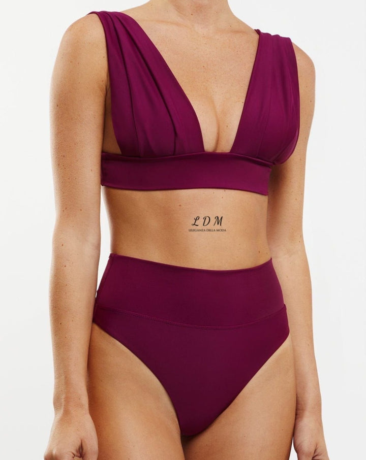 Wide Strap Two-Piece Swim Set